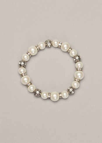 Phase Eight Parma Pearl And Crystal Jewellery Silver Australia | RW9012563